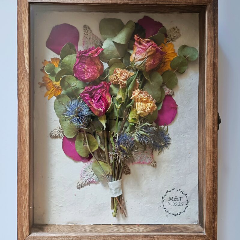 Conservation bouquet de mariée
