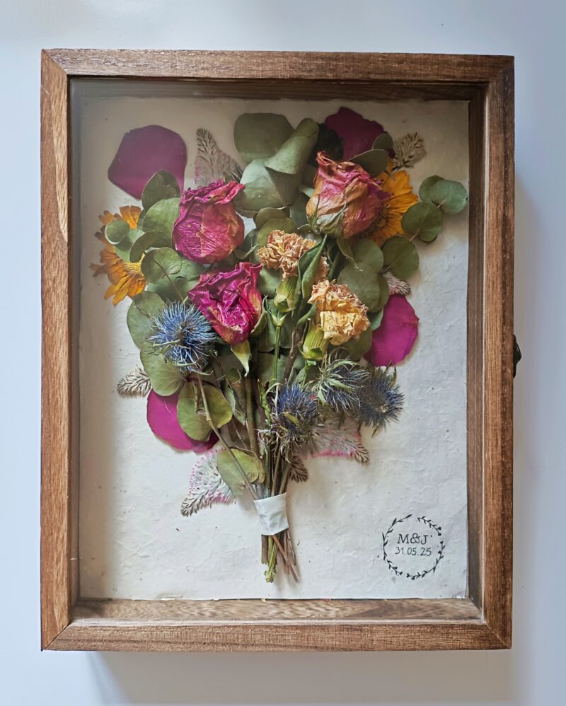 Conservation bouquet de mariée