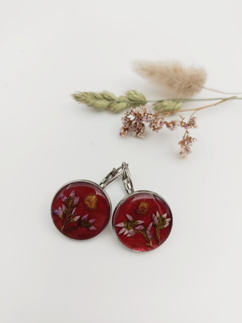 Boucles d'oreilles Mimosa & Bruyère – Image 3
