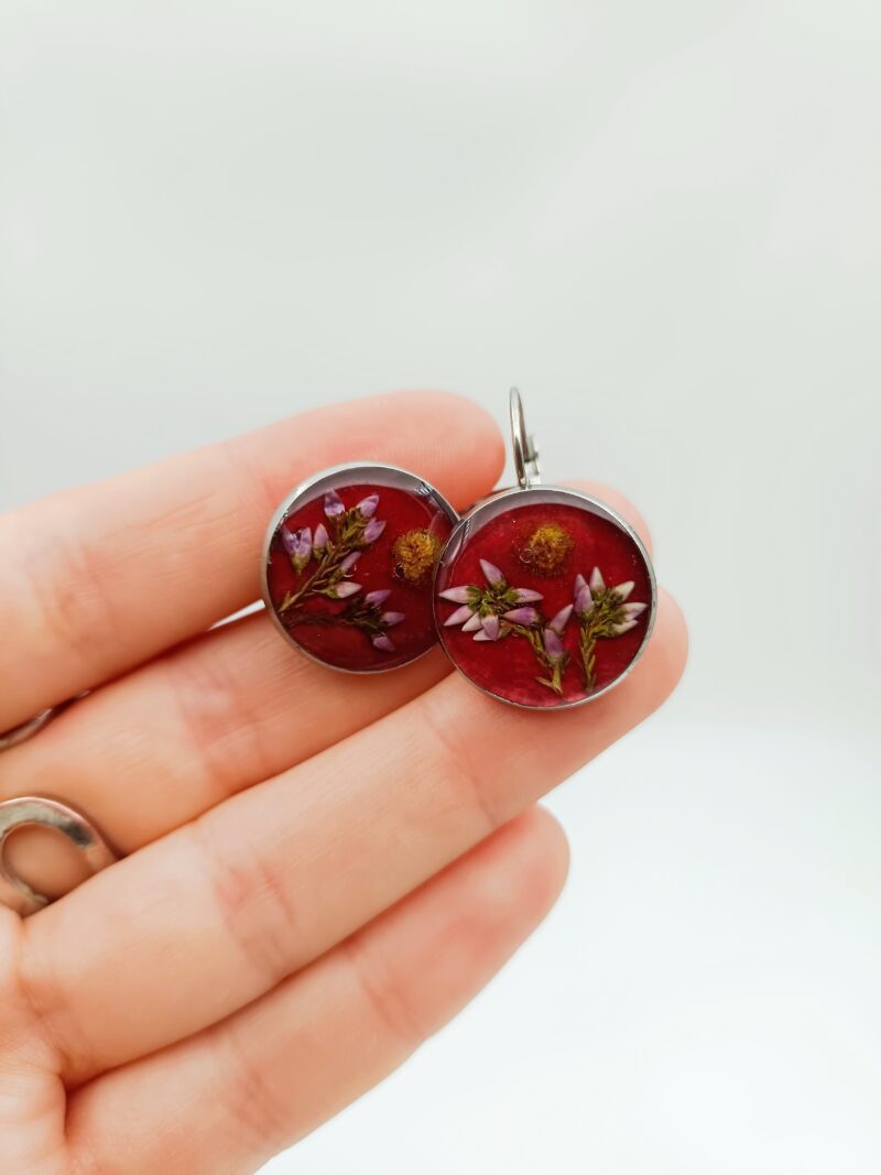 Boucles d'oreilles Mimosa & Bruyère – Image 2