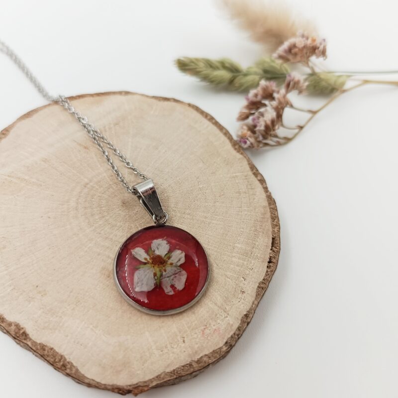 Collier Fraisier des Bois