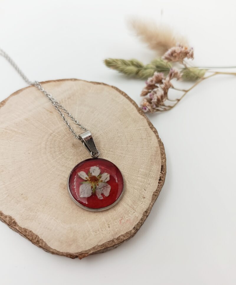 Collier Fraisier des Bois