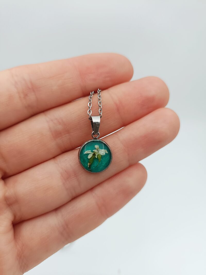 Collier fleur de Cerfeuil Sauvage – Image 3