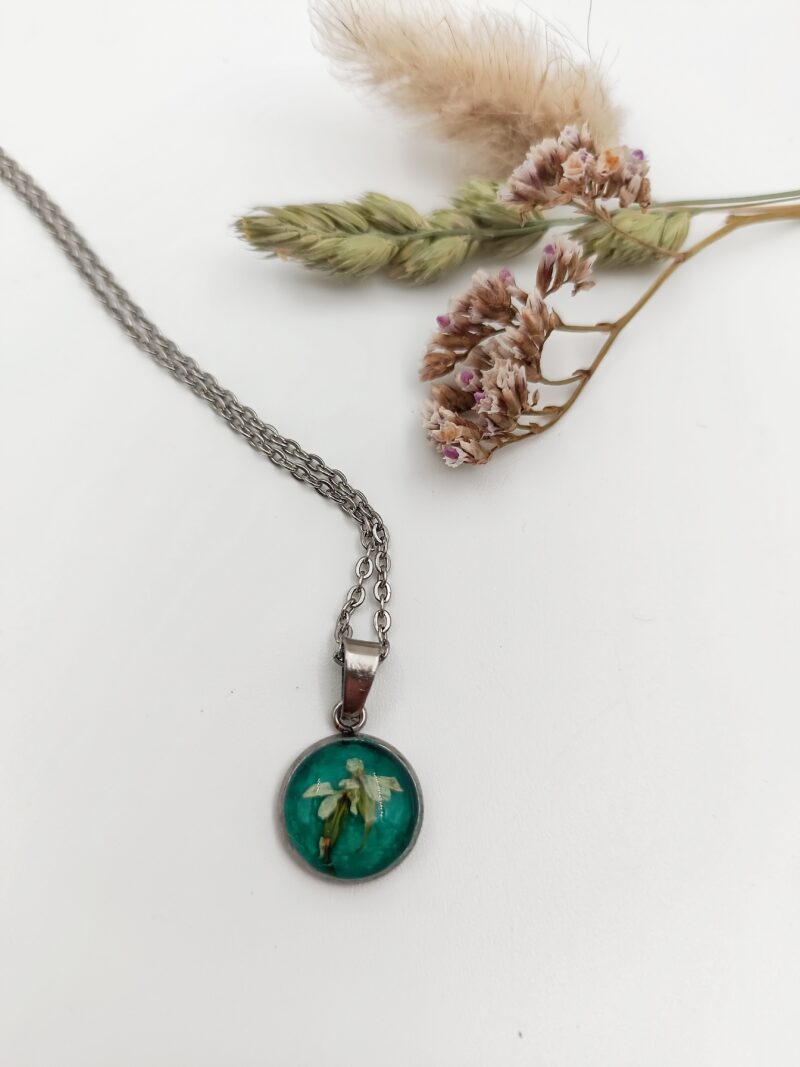 Collier fleur de Cerfeuil Sauvage – Image 2