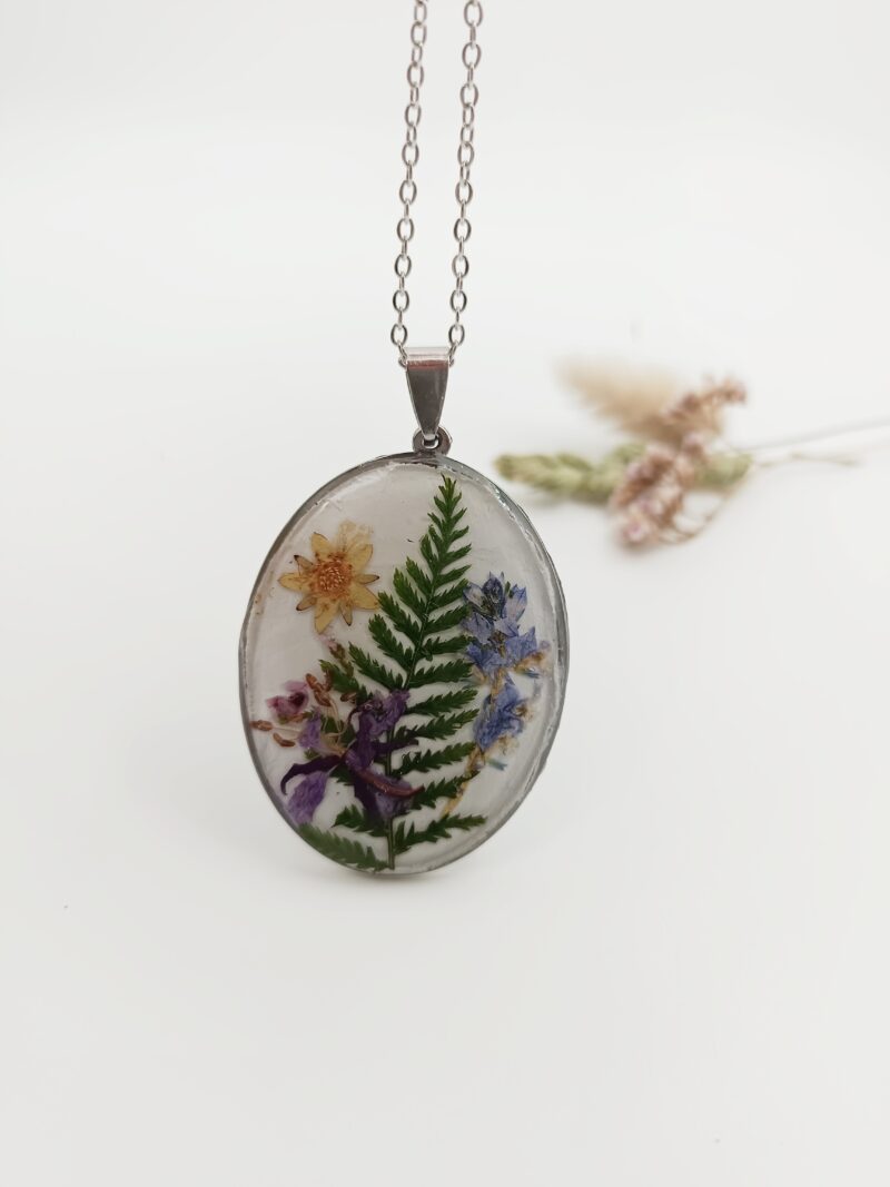 Collier composition florale – Image 3