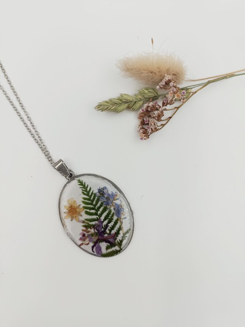 Collier composition florale – Image 2