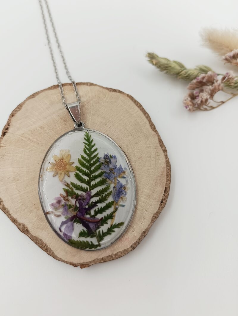 Collier composition florale – Image 4