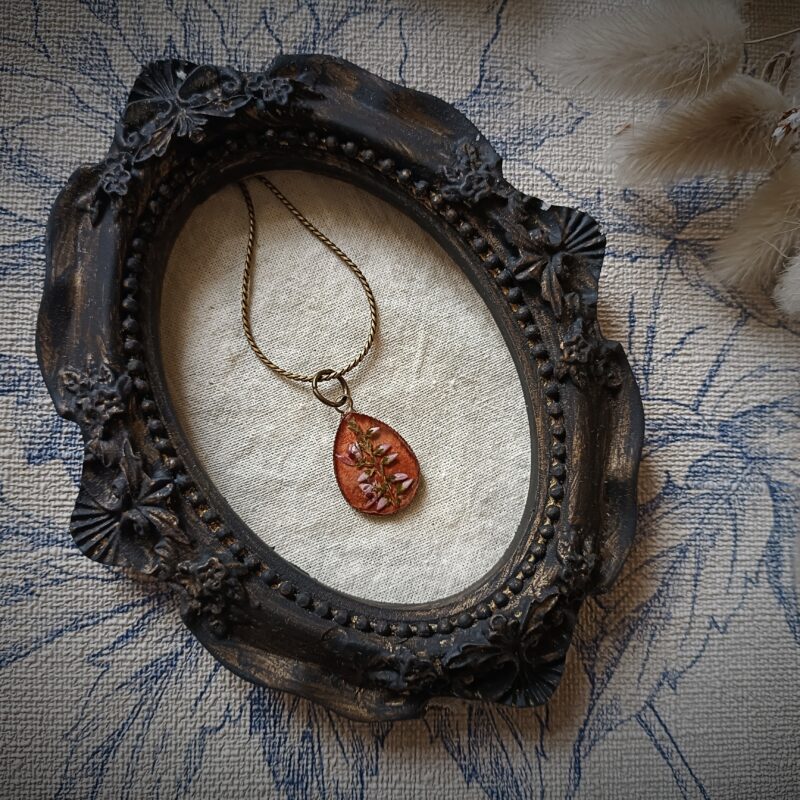 Collier vintage Bruyère