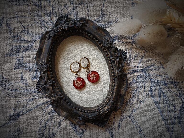 Boucles d&rsquo;oreilles Carotte Sauvage