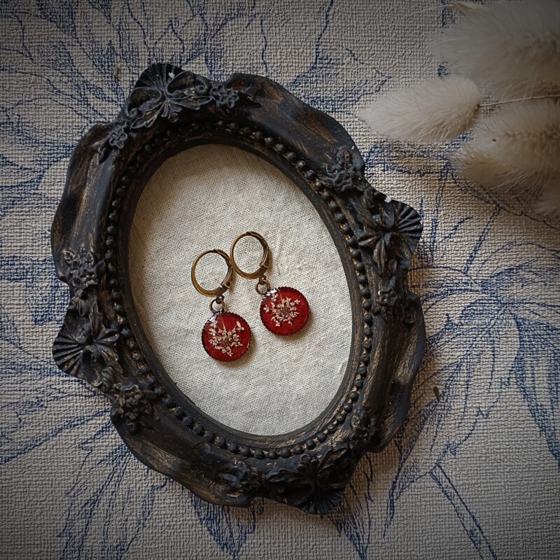 Boucles d'oreilles Carotte Sauvage