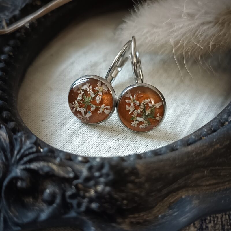 Boucles d&rsquo;oreilles Carotte Sauvage